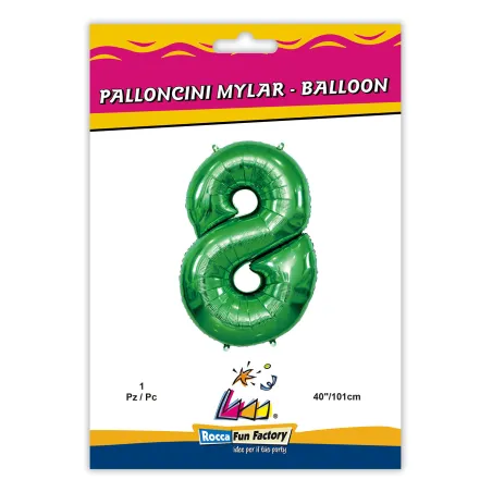 40" Number 8 Green bag of 1pc