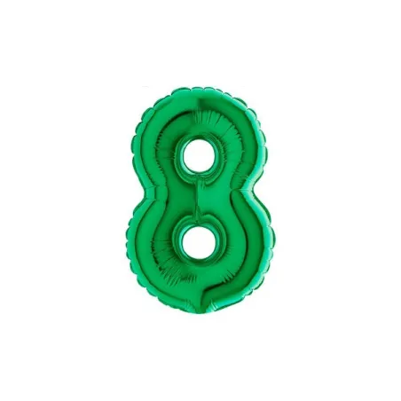 7" Number 8 Green bag of 5pcs