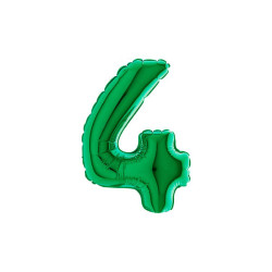 7" Number 4 Green bag of 5pcs
