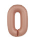 34" Number 0 Slim Mate Rose Vintage bag of 1pc