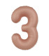 34" Number 3 Slim Mate Rose Vintage bag of 1pc