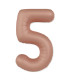 34" Number 5 Slim Mate Rose Vintage bag of 1pc