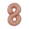34" Number 8 Slim Mate Rose Vintage bag of 1pc
