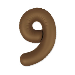 34" Number 9 Slim Mate Choco Brown bag of 1pc