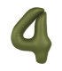 34" Number 4 Slim Mate Green Olive bag of 1pc