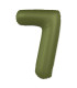 34" Number 7 Slim Mate Green Olive bag of 1pc