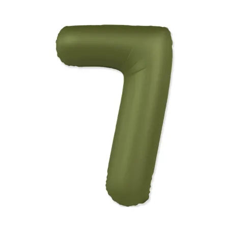 34" Number 7 Slim Mate Green Olive bag of 1pc