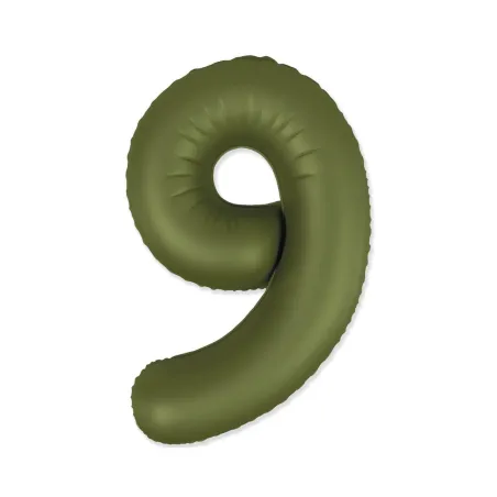 34" Number 9 Slim Mate Green Olive bag of 1pc