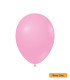 12" Flamingo Pink 225 Rocca Decorator Line Latex Balloons bag of 50pcs