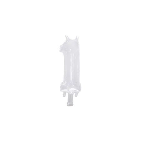 14" Wide Neck Number 1 Transparent bag of 1pc