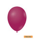 12" Deep Magenta 218 Rocca Decorator Line Latex Balloons bag of 50pcs