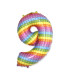 32" Number 9 Pop it bag of 1pc